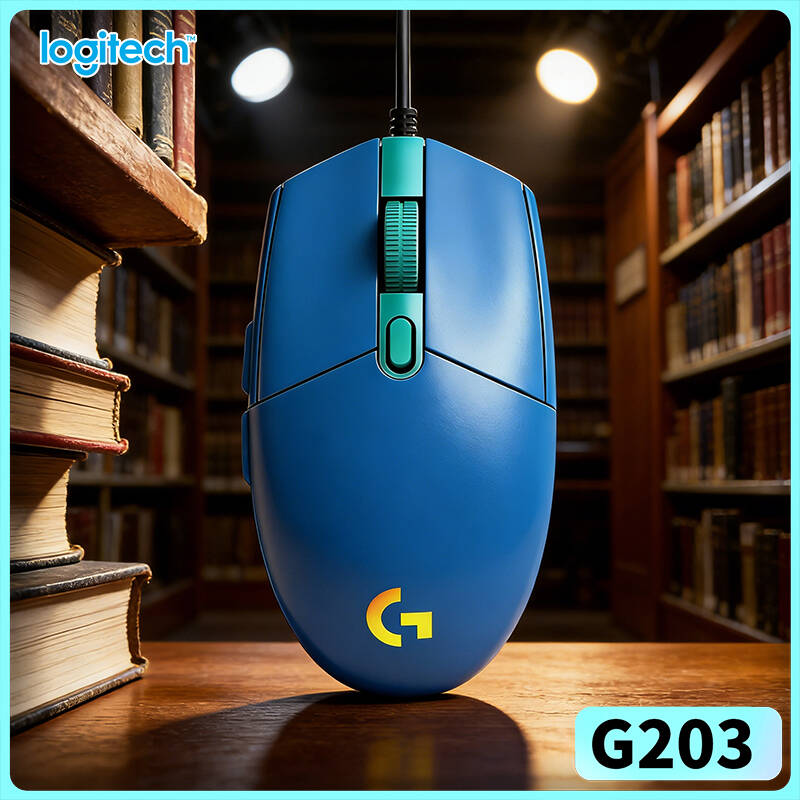 Logitech Mouse G203 - ロジクール G203 LIGHTSYNC ゲーミングマウス 有線 8000