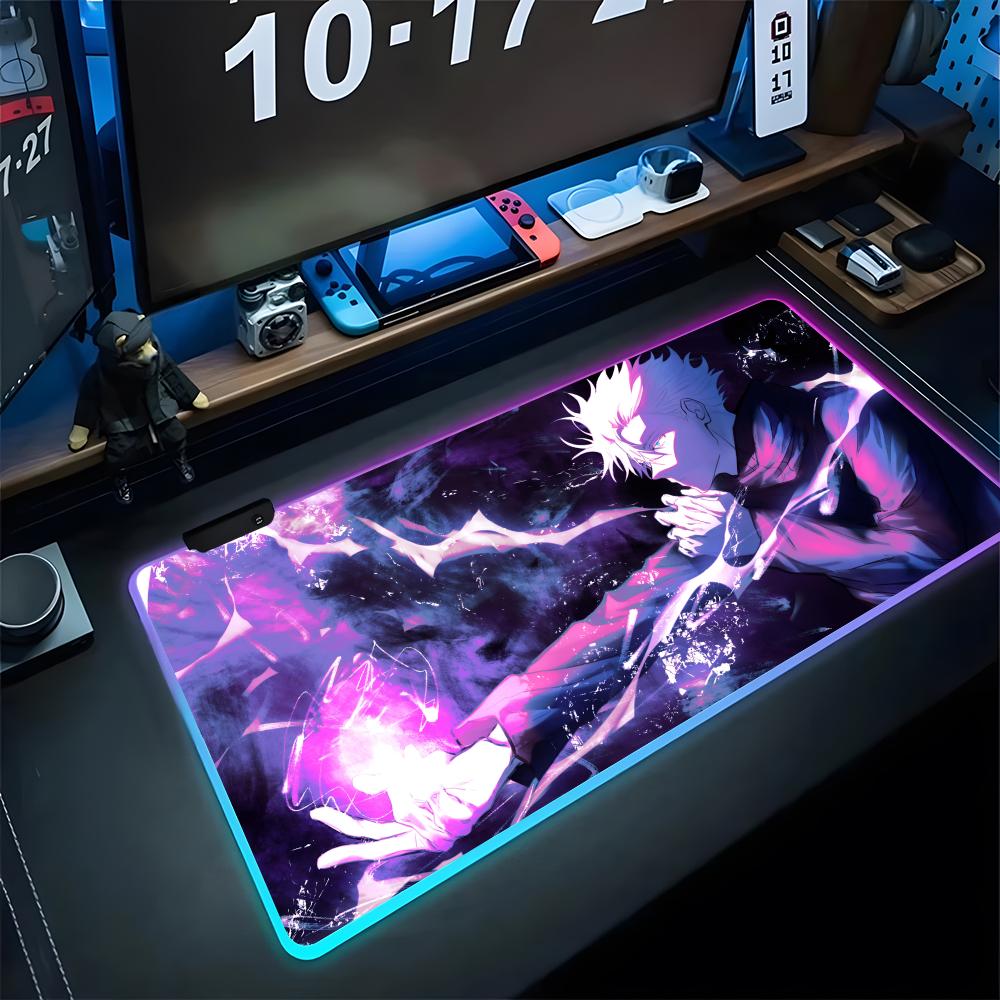 Desk Setup Anime - アニメ J-jujutsu K-kaisen マウスパッド ゲーム Rgb