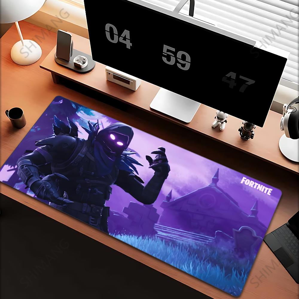 Desk Setup Anime - 大型デスクマット F-Fortnites ゲーミングマウスパッド アニメマウスパッド Xxlコンピュータアクセサリー デスクマット