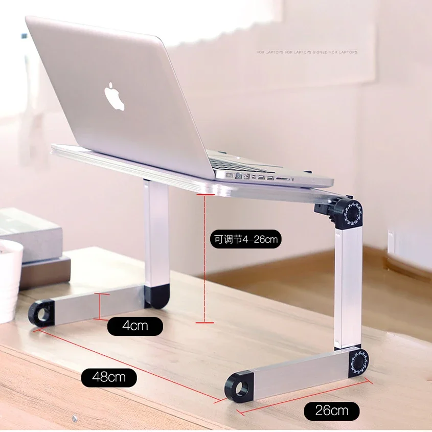 冷却ファン付き調節可能なラップトップスタンド 高さ角度調整可 - Desk Setup Laptop のレビューと価格