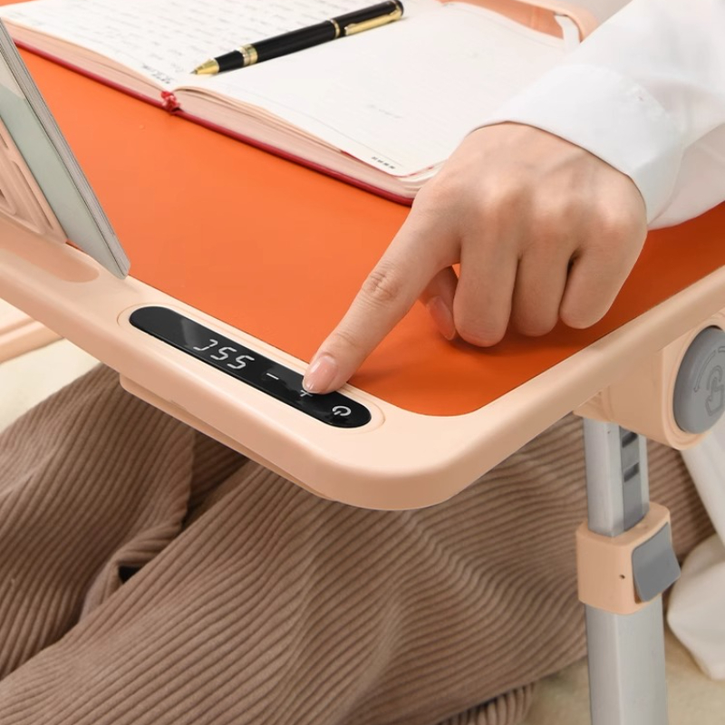 調節可能なラップトップスタンドライザー、加熱キーボードトレイ - Desk Setup Laptop のレビューと価格