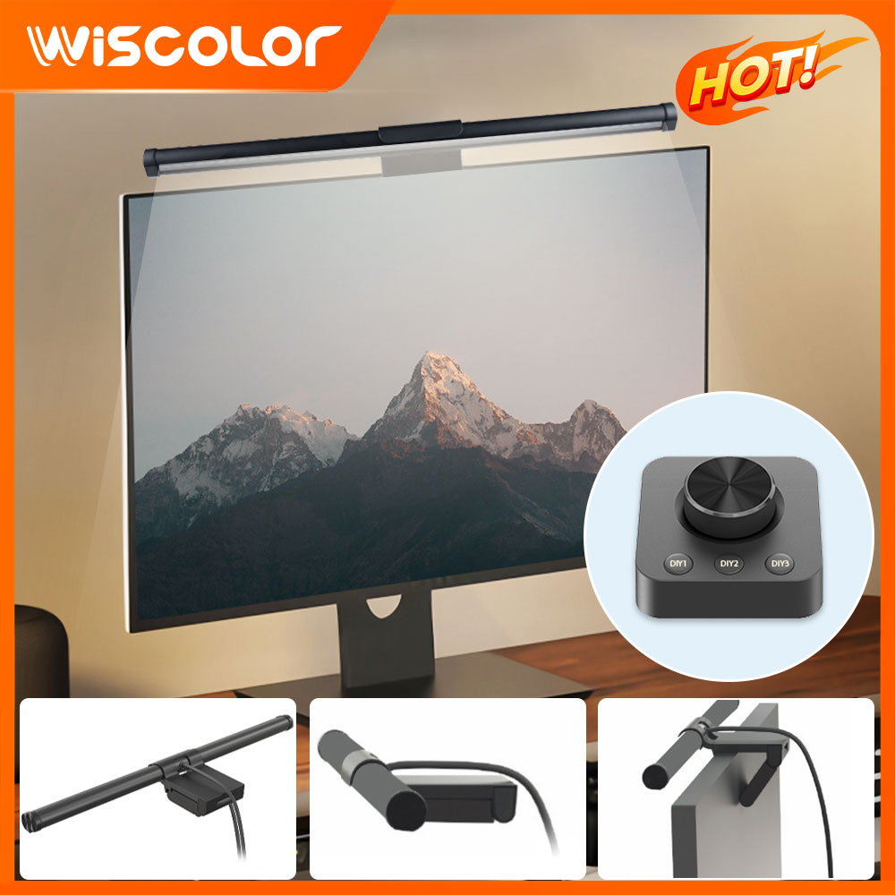 RGB ライトバーモニターセットアップ装飾調光可能な LED - Desk Setup In Office のレビューと価格