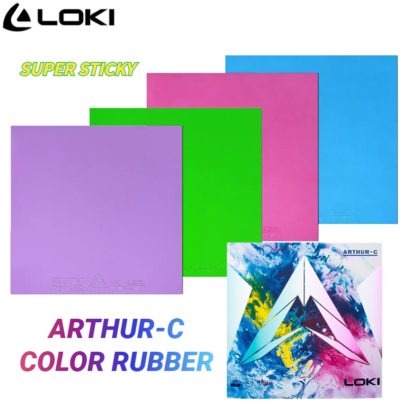 オリジナル LOKI アーサー-C カラー卓球ラバーブルー粘 - Desk Setup Green のレビューと価格