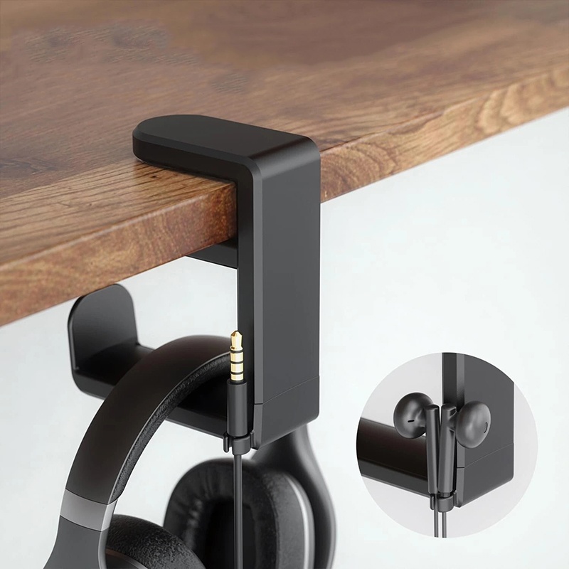 ユニバーサルデスクトップ360 °   回転式ヘッドフォンス - Gaming Setup Desk のレビューと価格