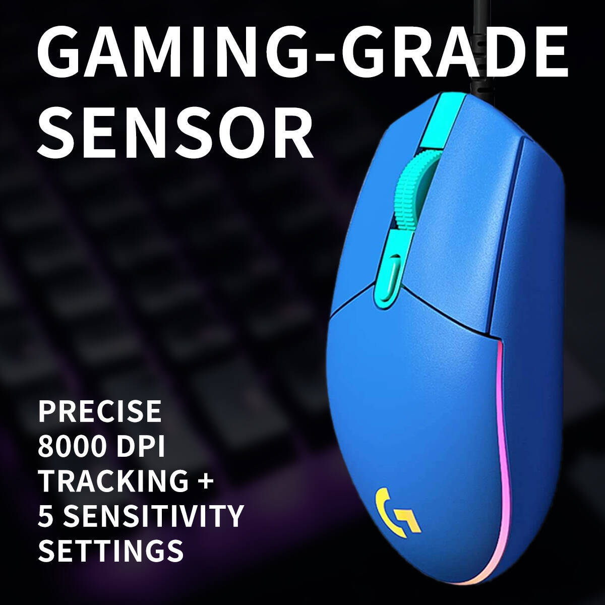 ロジクール G203 プロディジー RGB 有線ゲーミングマ - Logitech Mouse G203 のレビューと価格