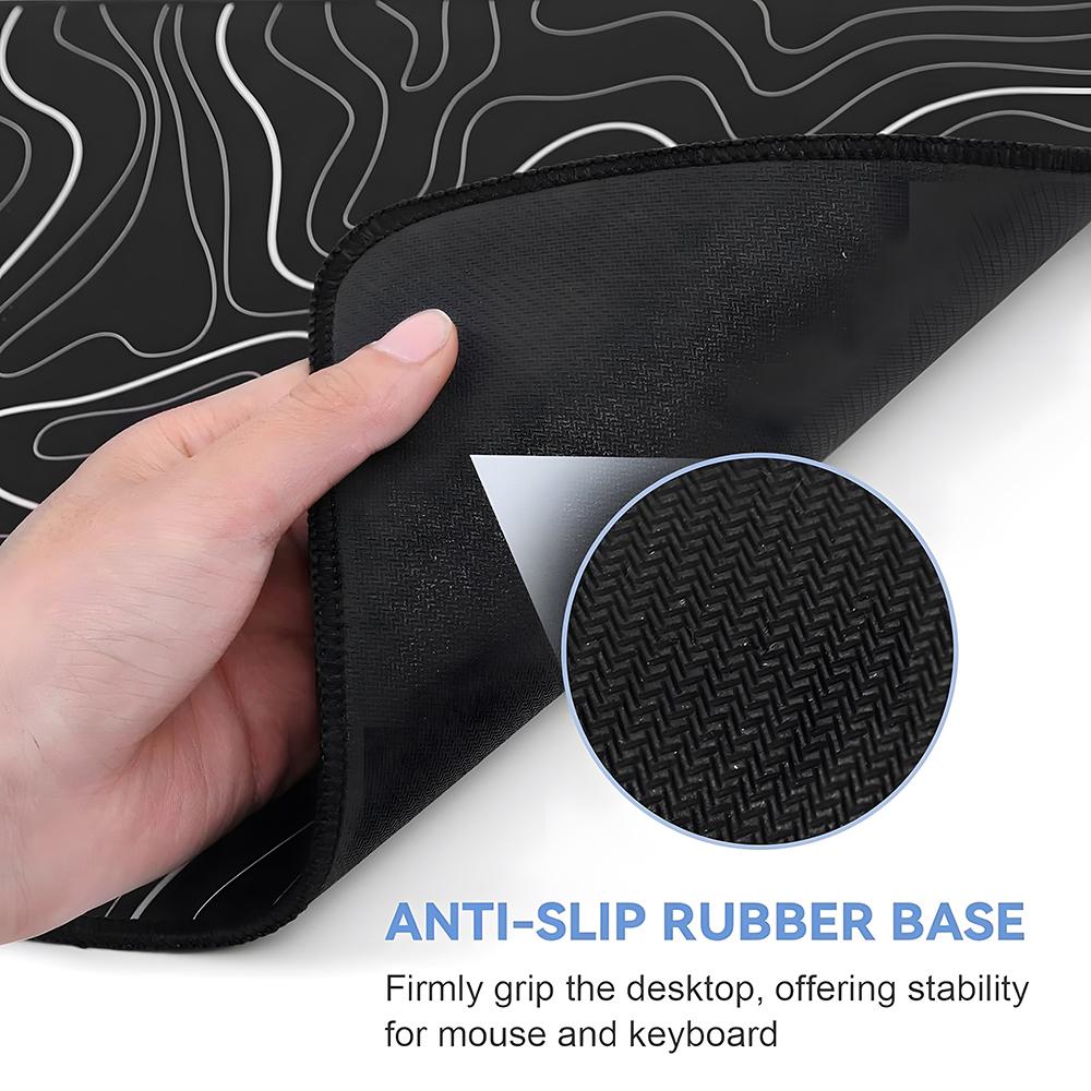 サッカーアニメスポーツ B-ブルーロックマウスパッド厚いロッ - Desk Setup Blue のレビューと価格