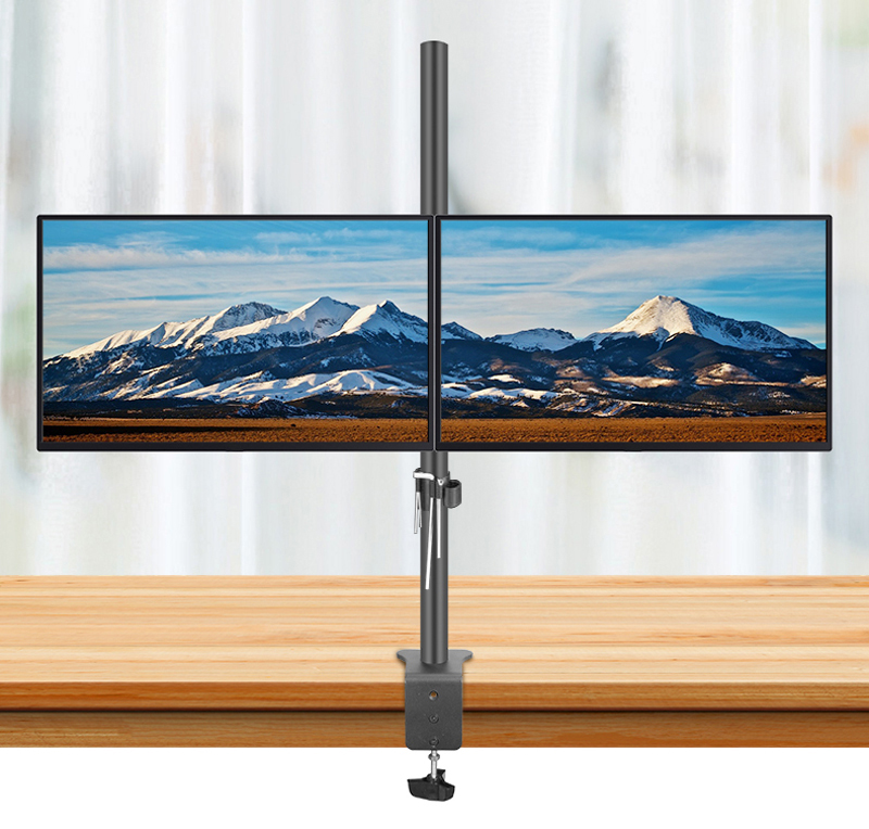 (80cm) DL-T902-280II フルモーションデュ - Dual Monitor Desk Setup のレビューと価格