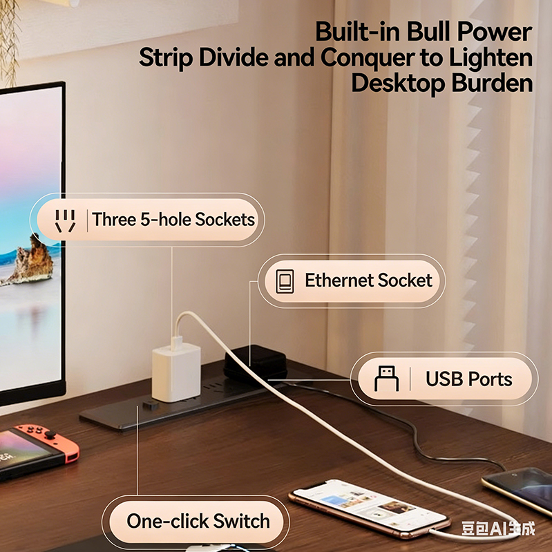 モダンな鉄製デュアルモーター電動スタンディングデスク、高さ調 - Dual Monitor Desk Setup のレビューと価格