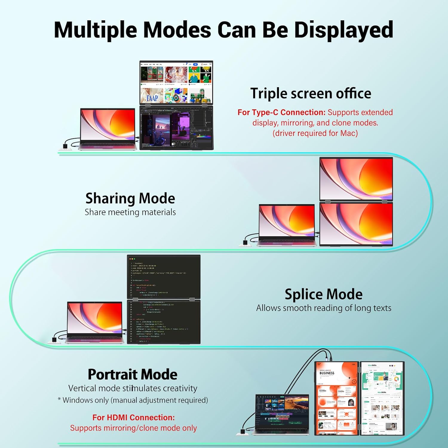 AHXJKA 15.6インチ デュアルポータブルモニター 1 - Dual Monitor Desk Setup のレビューと価格