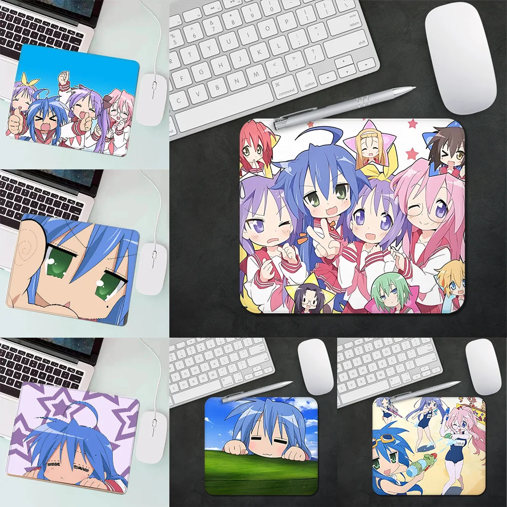 らき☆すた泉こなたゲーミングマウスパッド XS アニメ小型マ - Desk Setup Anime のレビューと価格
