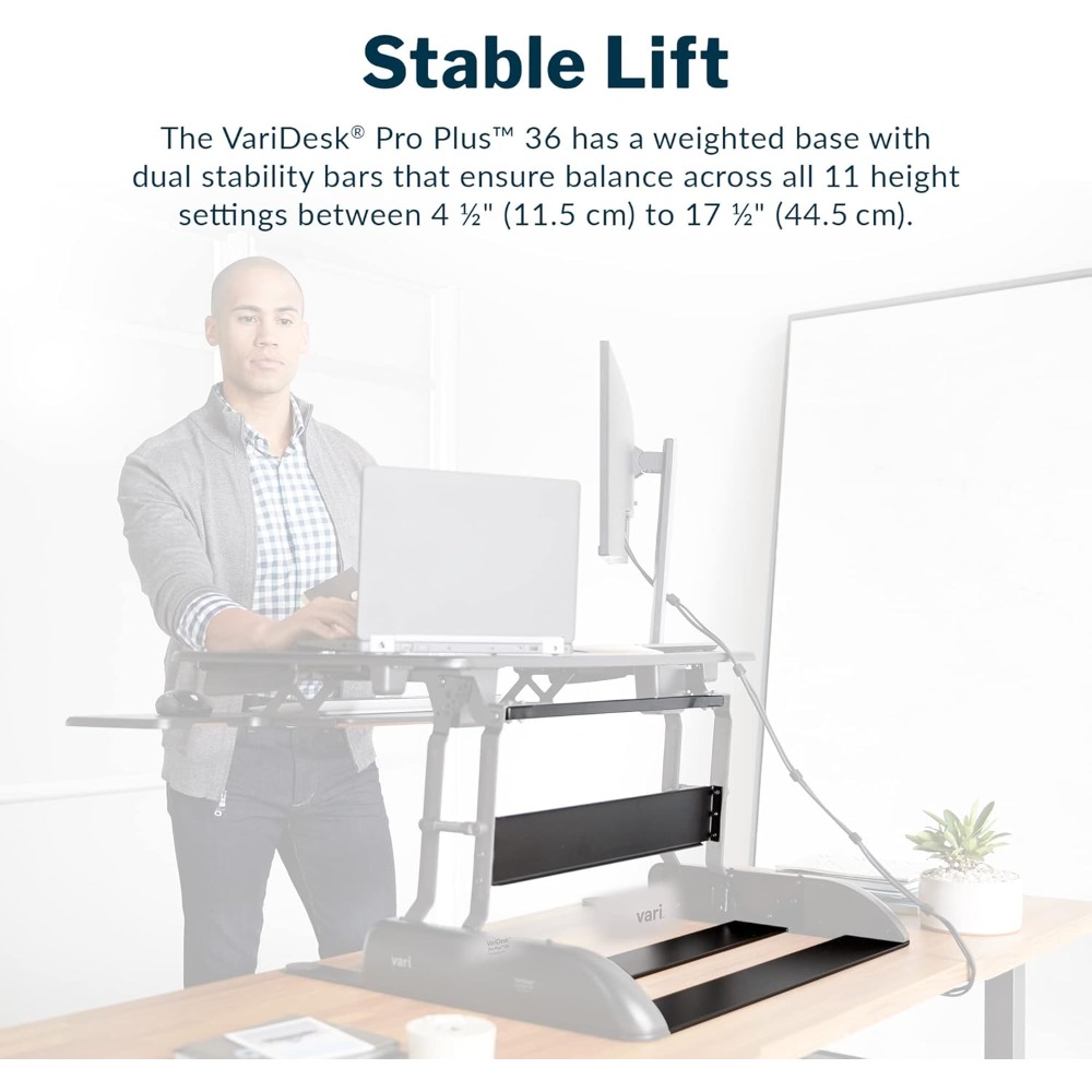デスクプロプラス36、デュアルモニタースタンディングコンバー - Dual Monitor Desk Setup のレビューと価格