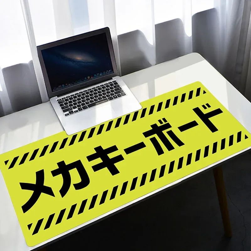 ゲーマー用の黒と白のマウスパッド,PCゲーム用のマウスパッド - Desk Setup Blue のレビューと価格