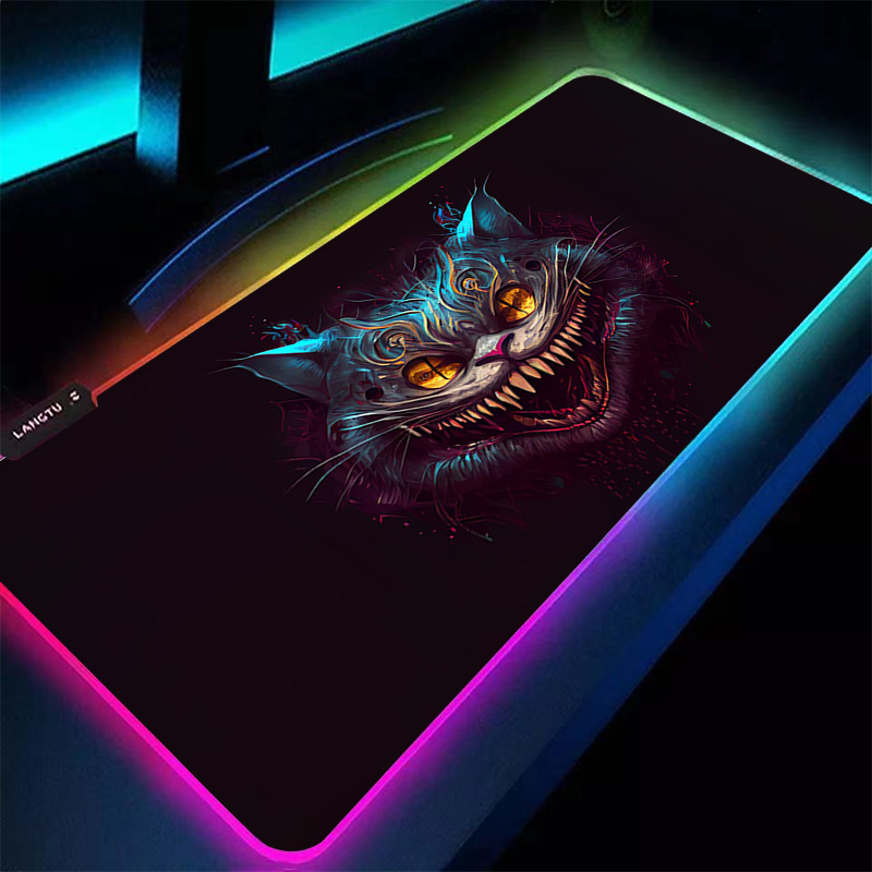 大型マウスパッド RGB 不思議の国のアリス ノートパソコン - Desk Setup Laptop のレビューと価格
